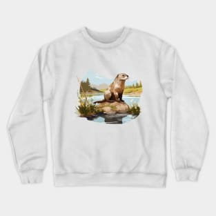 River Otter Crewneck Sweatshirt